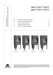 Jøtul F 163 C Manual De Instalación Con Información Técnica