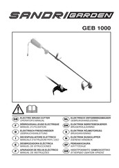 Sandri Garden GEB 1000 Manual De Instrucciones