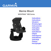 Garmin MONTANA 600 Serie Instrucciones