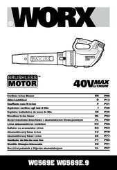 Worx WG569E.9 Traducción De Las Instrucciones Originales