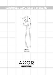 Axor Starck 10651XX1 Manual Del Usuario