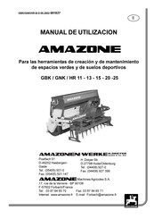 Amazone GNK - 20 Manual De Utilización