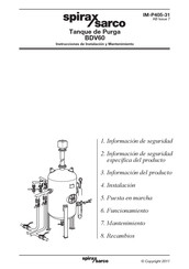 Spirax Sarco BDV60 Instrucciones De Instalación Y Mantenimiento