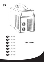 GYS PROGYS 200E FV CEL Manual Del Usuario