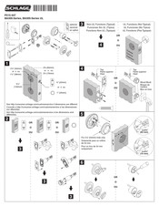 Schlage BA300 Serie Manual Del Usuario