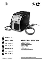 Tool Up SPARK MIG 140 Manual Del Usuario