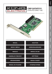 König Electronic CMP-SATAPCI11 Manual De Uso