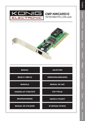 König Electronic CMP-NWCARD12 Manual De Uso