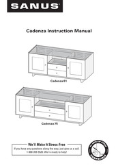 Sanus Cadenza 75 Manual De Instrucciones