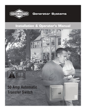 Briggs & Stratton 01917 Manual De Instalación Y Del Operario