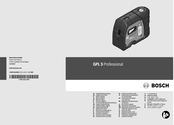 Bosch GPL5 Manual Original