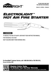 Homeright Electrolight C900046 Manual De Instrucciones