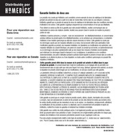 HoMedics MCS-610H Manual De Instrucciones E Información De Garantía