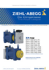 ZIEHL-ABEGG ZAtop SM132.35/BS Instrucciones De Uso Originales