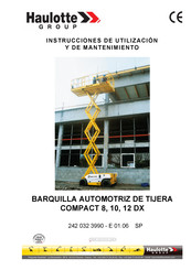 Haulotte Group COMPACT 12DX Instrucciones De Utilización Y De Mantenimiento