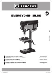 PEUGEOT ENERGYDrill-16LBE Manual