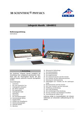 3B SCIENTIFIC U8440012 Manual Del Usuario