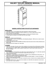 Halsey Taylor GBVAKC*C El Manual Del Propietario