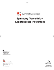 Symmetry Surgical VersaGrip Instrucciones De Uso