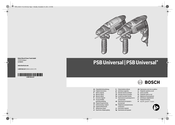 Bosch PSB Universal+ Manual Original