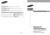 Samsung LN-R2050P Instrucciones De Propierario