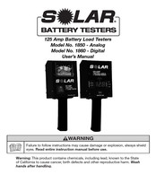 Solar 1860 Manual Del Usuario