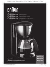 Braun KF 560/1 Manual Del Usuario