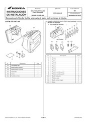 Honda 08L72-MJP-G50 Instrucciones De Instalación