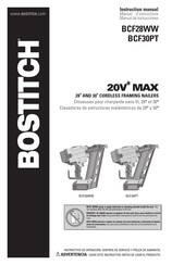 Bostitch BCF28WW Manual De Instrucciones