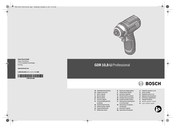 Bosch GDR 10,8-LI Professional Manual Original