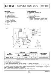 Roca MBDLE 055 D01 Manual De Instrucciones