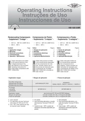 Bitzer KB-150-3-BR Instrucciones De Uso