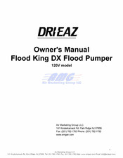 Dri-Eaz FLOOD KING DX F332 El Manual Del Propietario