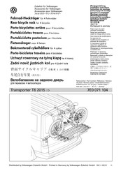 Volkswagen Zubehör 7E0 071 104 Instrucciones De Montaje