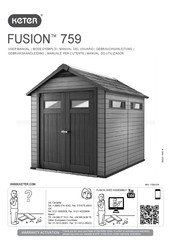 Keter FUSION 759 Manual Del Usuario