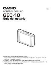 Casio GEC-10 Guia Del Usuario