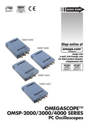 Omega OMEGASCOPE OMSP-2000 Serie Manual Del Usuario