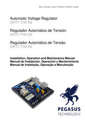 Pegasus GRT7-TH4 R2 Manual De Instalación, Operación Y Mantenimiento