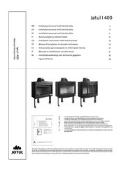 Jøtul I 400 Instrucciones Para Instalación