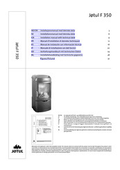 Jøtul F 350 Instrucciones Para Instalación En Informacion Tecnica