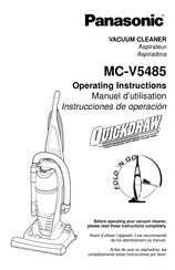 Panasonic MC-V5485 Instrucciones De Operación