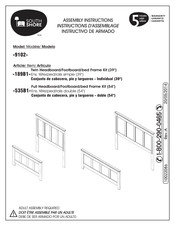 South Shore 9102 Instructivo