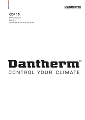 Dantherm CDF 10 Manual Del Usuario