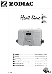 PSA Zodiac Heat Line Manual De Instalación Y De Uso