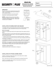 STACK-ON Security Plus GCD-9216-5 Instrucciones De Instalación