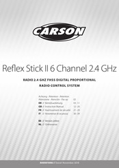 Carson Reflex Stick II 6 Channel 2.4 GHz Manual De Instrucciones
