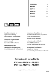 Vetus FTL5115 Instrucciones De Instalación Y Manual Del Propietario