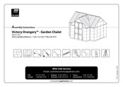 Palram Victory Orangery - Garden Chalet Instrucciones De Montaje