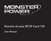 Monster Power 100 Manual De Usuario