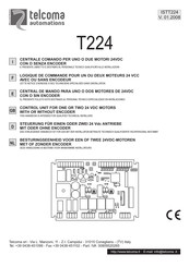 Telcoma Automations T224 Manual De Instrucciones